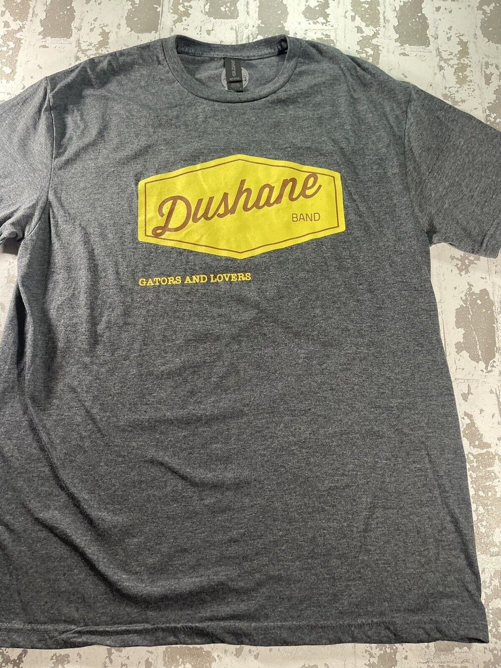 Dushane Band Graphic T-Shirt Gators And Lovers | Men’s Large Band Shirt